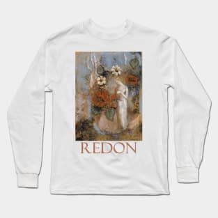 Pandora by Odilon Redon Long Sleeve T-Shirt